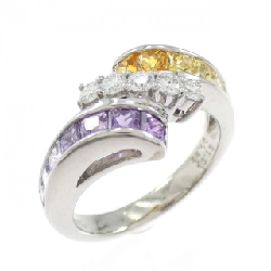 Nhẫn Sapphire 750WG 1.53CT - Hàng hiệu Chính hãng