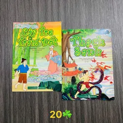 Combo 2 quyển  - Cây Tre Trăm Đốt và Thạch Sanh#HATRA
