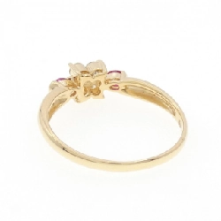 Nhẫn Ruby Hoa K18YG 0.18CT - Hàng hiệu Chính hãng 853794