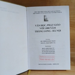 Văn Học Phật Giáo Với 1000 Năm Thăng Long - Hà Nội 305177