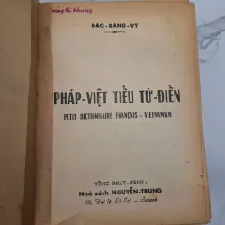 Pháp-Việt Tiểu Từ-Điển - Đào Đăng Vỹ - Từ điển 796857