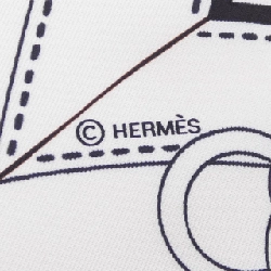 HERMES LA RPROMENADE DU MATIN H923986S Khăn choàng hai mặt 140 - Hàng hiệu Chính hãng 837873