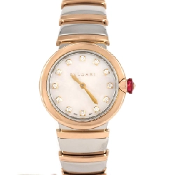 Bulgari Lucea PG Combo 12P LUP28SG/LU28WSPGSPG/12 SSxPG Quartz - Hàng hiệu Chính hãng