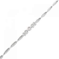 PT850 Ba viên đá quý Bạc đeo tay 0.12CT - Hàng hiệu Chính hãng 878458