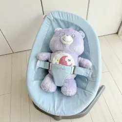 Ghế rung cho bé từ mọi lứa tuổi Nuna cao cấp màu xanh nhạt 1042842