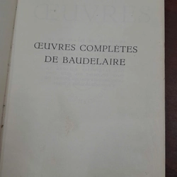 CEUVRES COMPLETES DE BAUDELAIRE 224152