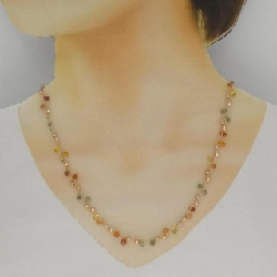 K18PG Sapphire Necklace 17.15CT - Hàng hiệu Chính hãng 856665