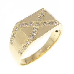 【Sản phẩm mới】Nhẫn kim cương K18YG 0.36CT