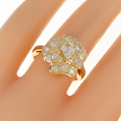 Nhẫn kim cương K18YG 0.50CT 673022