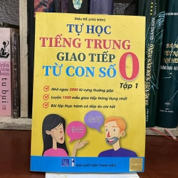 II Học Tiếng Trung: Tự Học Tiếng Trung Giao Tiếp Từ Con Số 0 (Tập 1) - Diệu Hồ - 2020