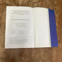 ENGLISH GRAMMAR IN USE - CẨM NANG NGỮ ÂM TIẾNG ANH PHỔ THÔNG 698408