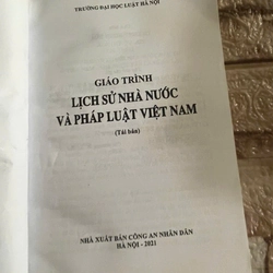 Giáo trình lịch sử nhà nước và pháp luật Việt Nam - SÁCH LUẬT VIỆT NAM  - 460527