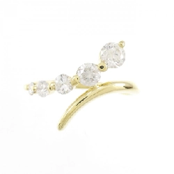 Nhẫn kim cương K18YG 0.70CT 670725