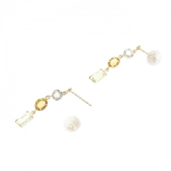 K10YG Đá màu Bông tai - Hàng hiệu Chính hãng 875836