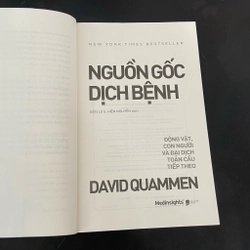 II Tựa sách: Nguồn Gốc Dịch Bệnh _ Động Vật, Con Người Và Đại Dịch Toàn Cầu Tiếp Theo 444874