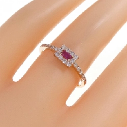 Nhẫn Ruby K18PG 0.08CT 669644