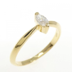 Nhẫn kim cương K18YG 0.15CT