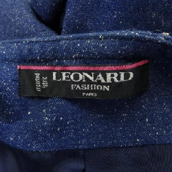 【Mã giảm giá】【Cổ điển】Thời trang Leonar LEONARD FASHION Áo khoác không cổ 638818