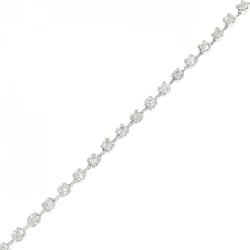 K18WG Vòng tay kim cương 1.00CT - Hàng hiệu Chính hãng