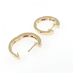 K18YG Bông tai Ruby 1.18CT - Hàng hiệu Chính hãng 866970