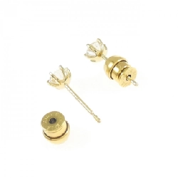 K18YG/ST Bông tai kim cương 0.276CT 0.282CT G VS1-2 EXT H&C - Hàng hiệu Chính hãng 873990