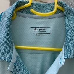 Áo polo An Phước size L xanh  66875