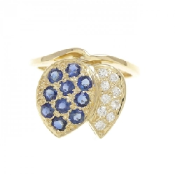 Nhẫn Sapphire K18YG 0.70CT - Hàng hiệu Chính hãng 854268