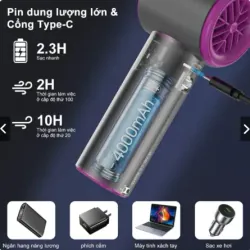 Quạt sạc cầm tay mini gió mạnh,100 tốc độ gió 991654