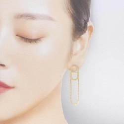 Bông tai Hermès Chaine d'Ancre Danae - Hàng hiệu Authentic 845028