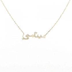 K18YG Dây chuyền kim cương 0.14CT - Hàng hiệu Chính hãng