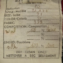 Áo khoác không cổ CHANEL 21175838 - Hàng hiệu Authentic 821307