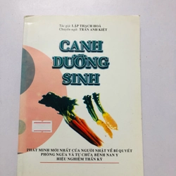 CANH DƯỠNG SINH  - 180 trang, nxb: 2003 360591