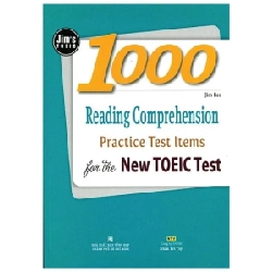 1000 Reading Comprehension Practice Test Items For The New TOEIC Test - Jim Lee 256695