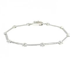 K18WG Vòng tay kim cương 0.72CT - Hàng hiệu Chính hãng 869922