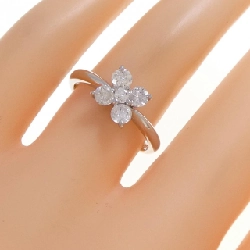 Nhẫn kim cương hoa PT900 0.59CT - Hàng hiệu Authentic 849021