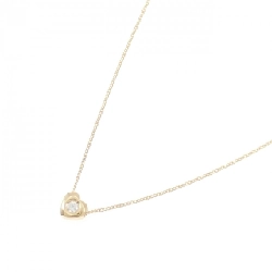 K18YG Dây chuyền kim cương hình trái tim 0.11CT - Hàng hiệu Chính hãng 863545