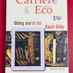 Đừng mơ từ bỏ sách giấy