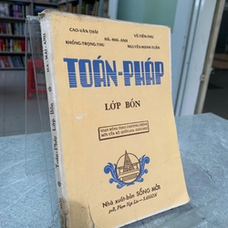 TOÁN PHÁP LỚP BỐN
