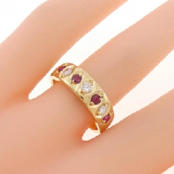 Nhẫn Ruby K18YG 0.28CT - Hàng hiệu Chính hãng 850718