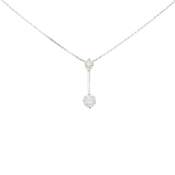 K18WG Dây chuyền kim cương 0.32CT - Hàng hiệu Chính hãng