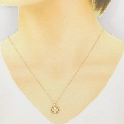 K18YG Hoa Kim Cương Dây Chuyền 0.22CT - Hàng hiệu Chính hãng 861097