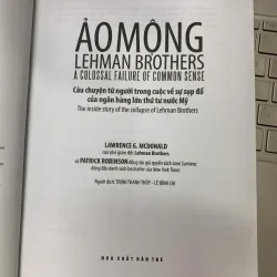 ẢO MỘNG LEHMAN BROTHERS - LAWRENCE G. MACDONAL & PATRICK ROBINSON 717747
