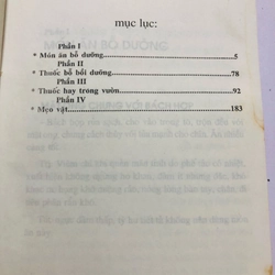 MÓN ĂN BỔ DƯỠNG CHỮA BỆNH  - 228 trang, nxb: 1998, sách có ẩm đã ráo  360909