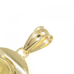 K18YG(枠) Đồng xu Mặt dây chuyền - Hàng hiệu Authentic 869441