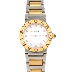 Bulgari Bulgari Bulgari PG kết hợp - 12P BBLP26SG/BBL26WSPG/12 SSxPG Quartz - Hàng hiệu Chính hãng