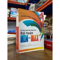 Kỹ thuật giải bất đẳng thức : Bài toán Min-Max - Đặng Thành Nam 494630