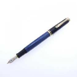 Bút máy Pelikan Souverän M400 sọc xanh - Hàng hiệu chính hãng