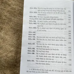 Bộ luật hình sự 1999, được bổ sung sửa đổi 2009 937462