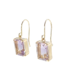 K18YG Ametrine Bông tai - Hàng hiệu Chính hãng 868957