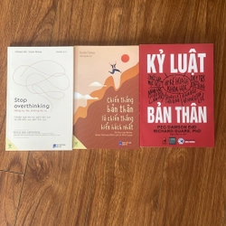Kỷ luật bản thân + Stop overthinking + chiến thắng bản thân là chiến thắng hiển hách nhất
